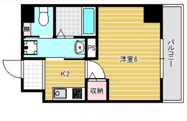 グランパシフィック寺田町東の物件間取画像